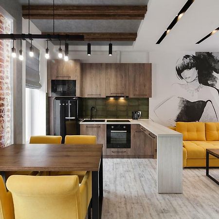 LEOGRAND LOFT apartment on Lychakivska street Lviv Exteriör bild
