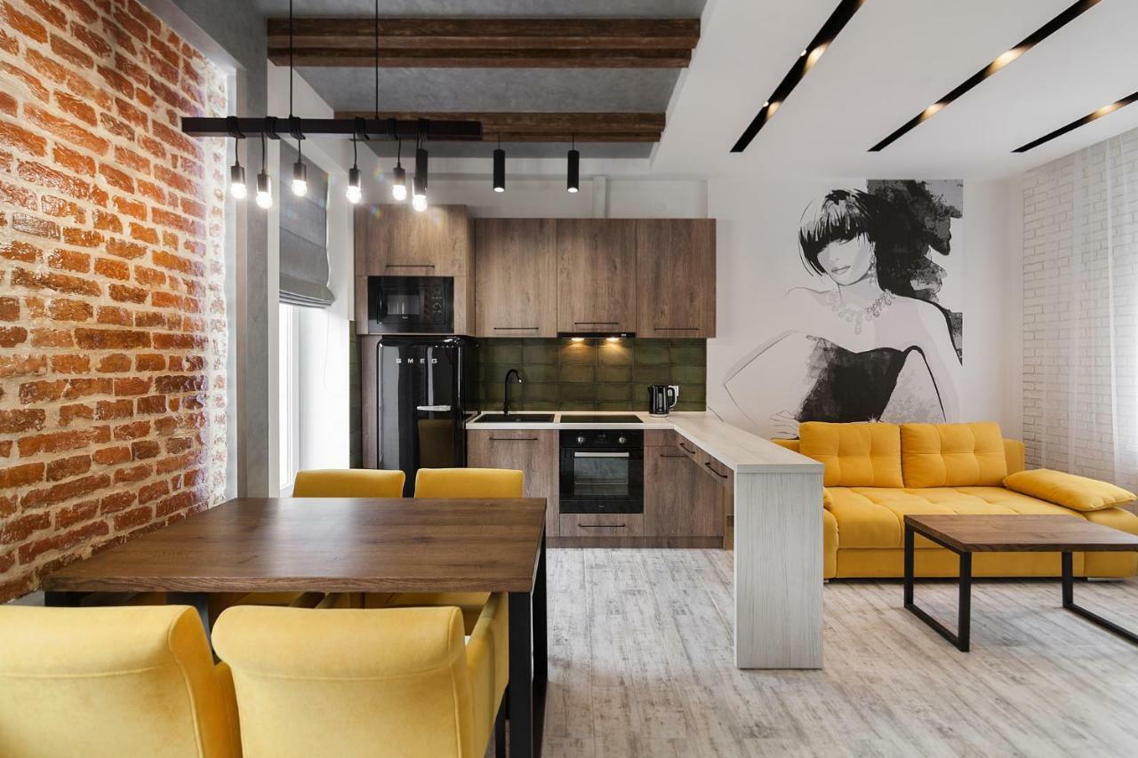 LEOGRAND LOFT apartment on Lychakivska street Lviv Exteriör bild